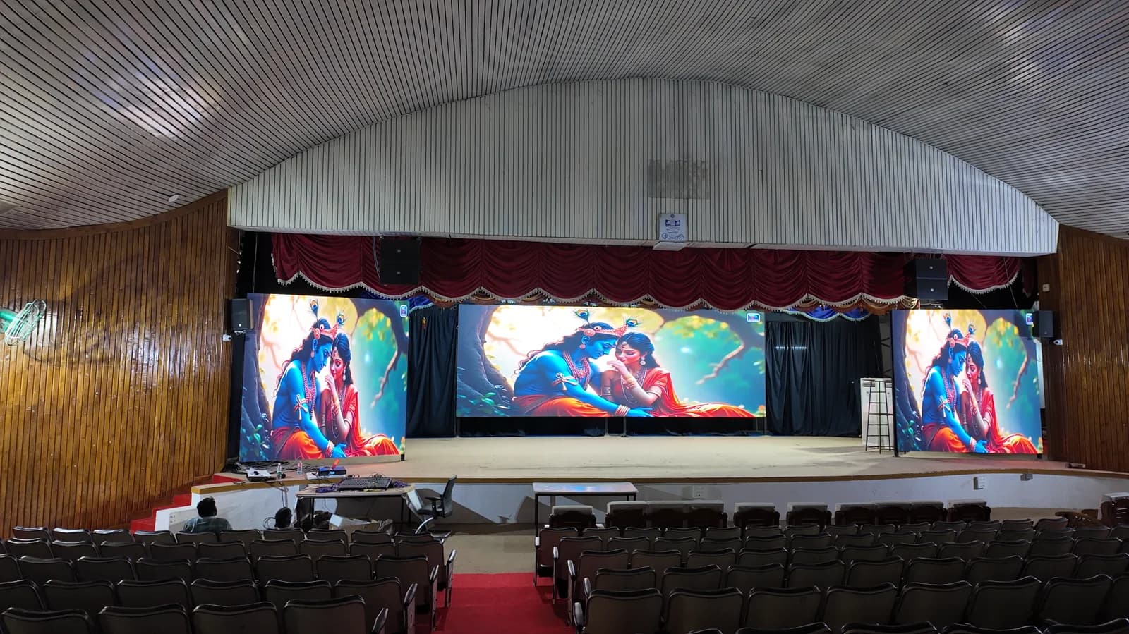 Inspiring Spiritual Spaces Through LED Display Technology installation showcase